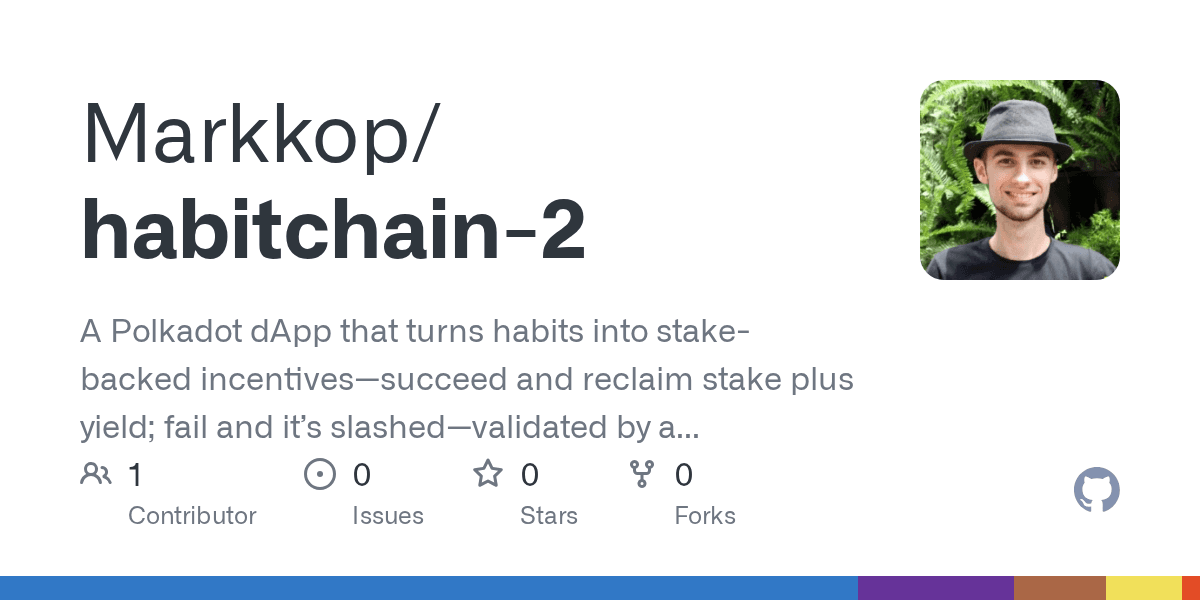 HabitChain project preview