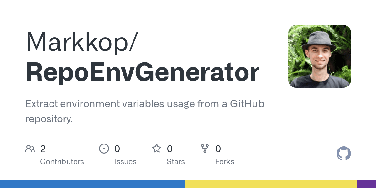 Repo Env Generator project preview
