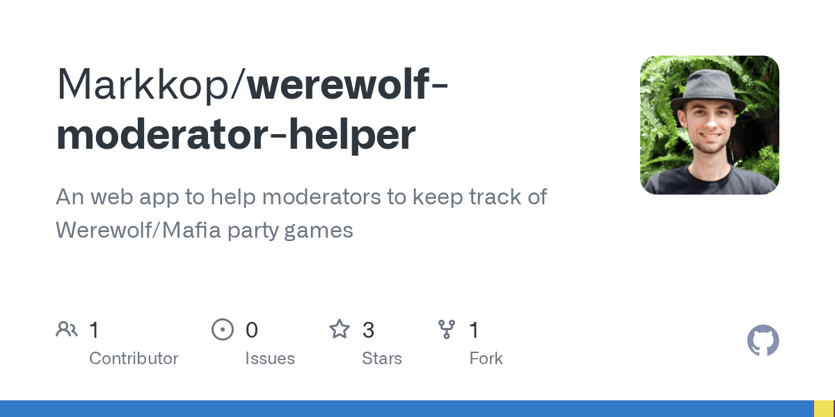 Werewolf Moderator project preview